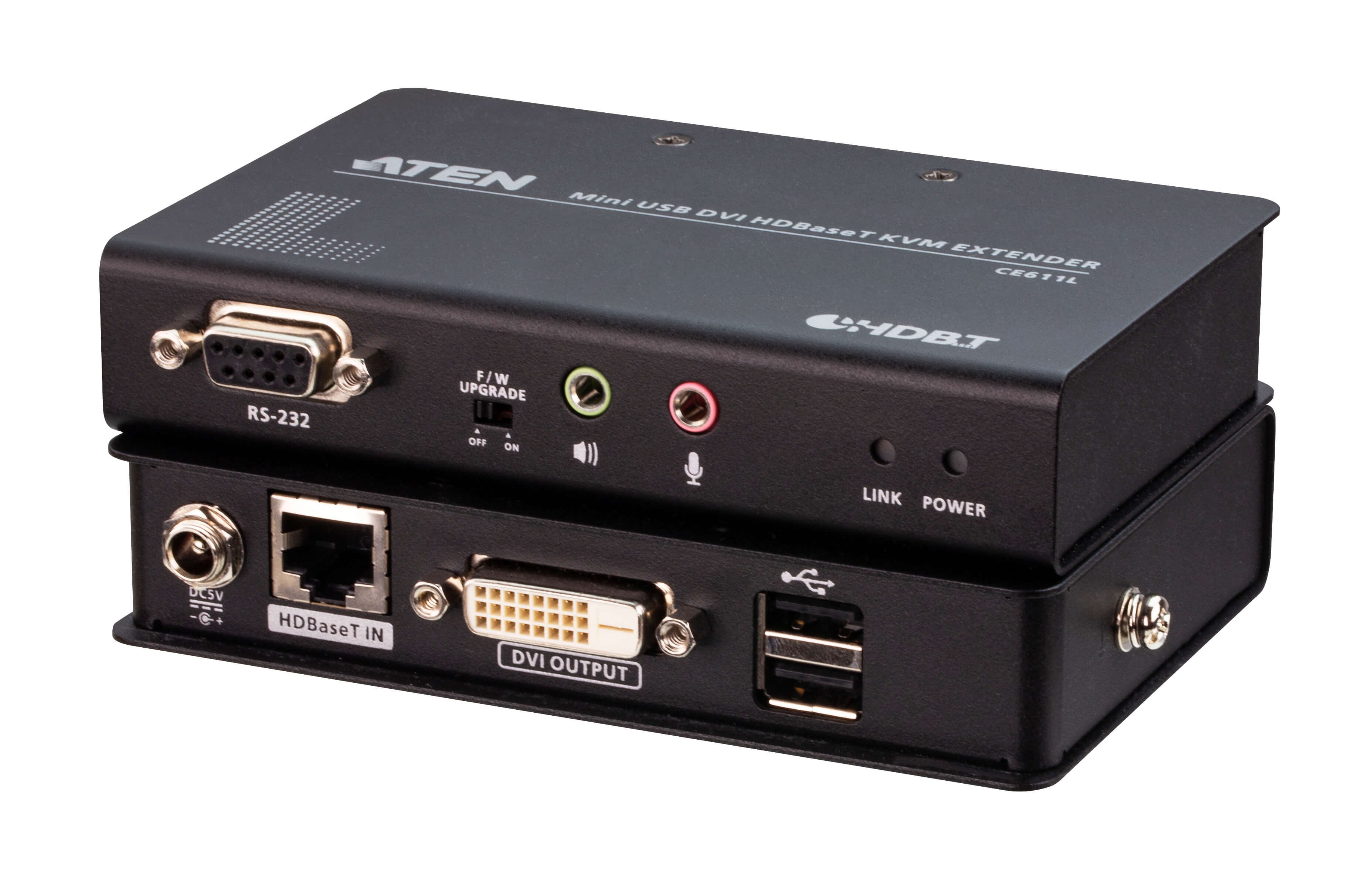 Aten KVM-Extender,100mtr.1xPC,1xMon., DVI,USB, mini,