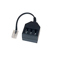 Kabel TK TAE-Adapter, RJ11-Stecker->NFN-Buchse, 6/4,