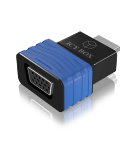 ICY Box Adapter, HDMI(Stecker) zu VGA(Buchse) , IB-AC516,