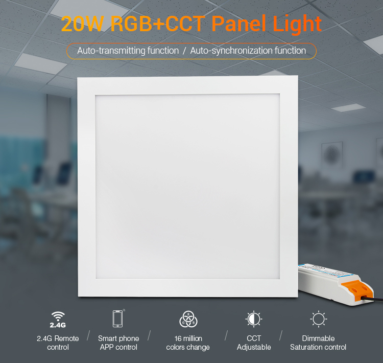 Synergy 21 LED light panel 300*300 RGB-WW (RGB-CCT) Milight/Miboxer
