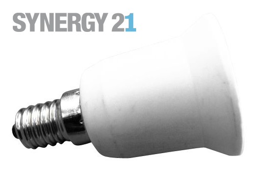 Synergy 21 LED Adapter LED lámpához E14->E27