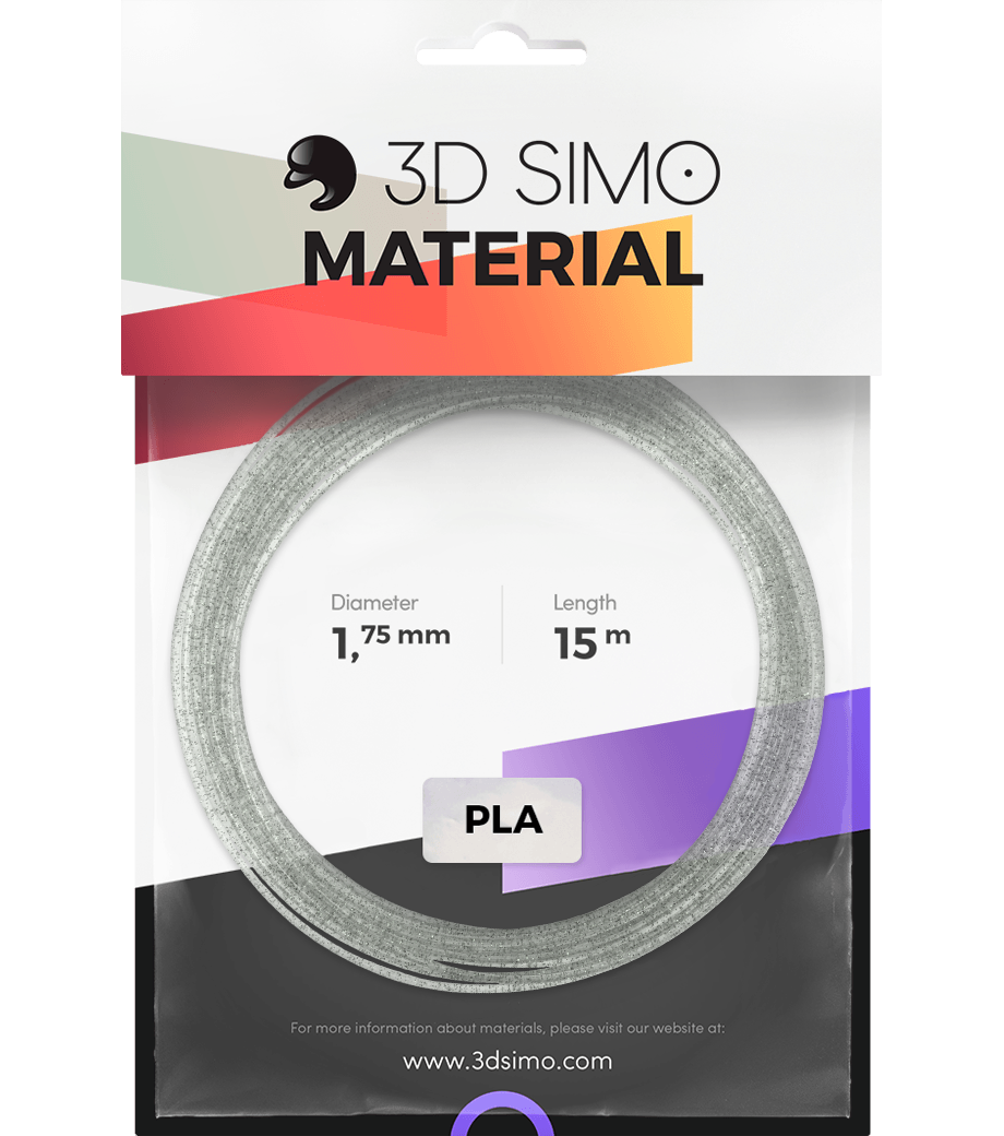 3Dsimo Filament PLA Glittering