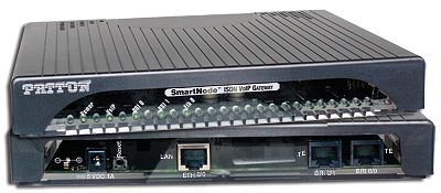 Patton SmartNode 4120, ISDN BRI PSTN VoIP Gateway 1 BRI/S0 T