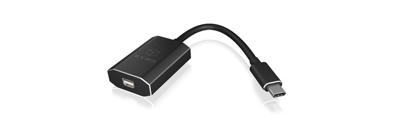 ICY Box Adapter, USB 3.1 Type-C auf Display Port mini, IB-AD550-C,