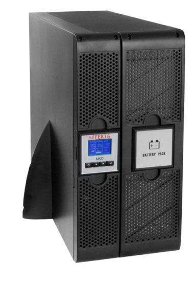 Effekta Online-USV,10000VA,  60min, RS-232/USB, MKD10000RTXL,
