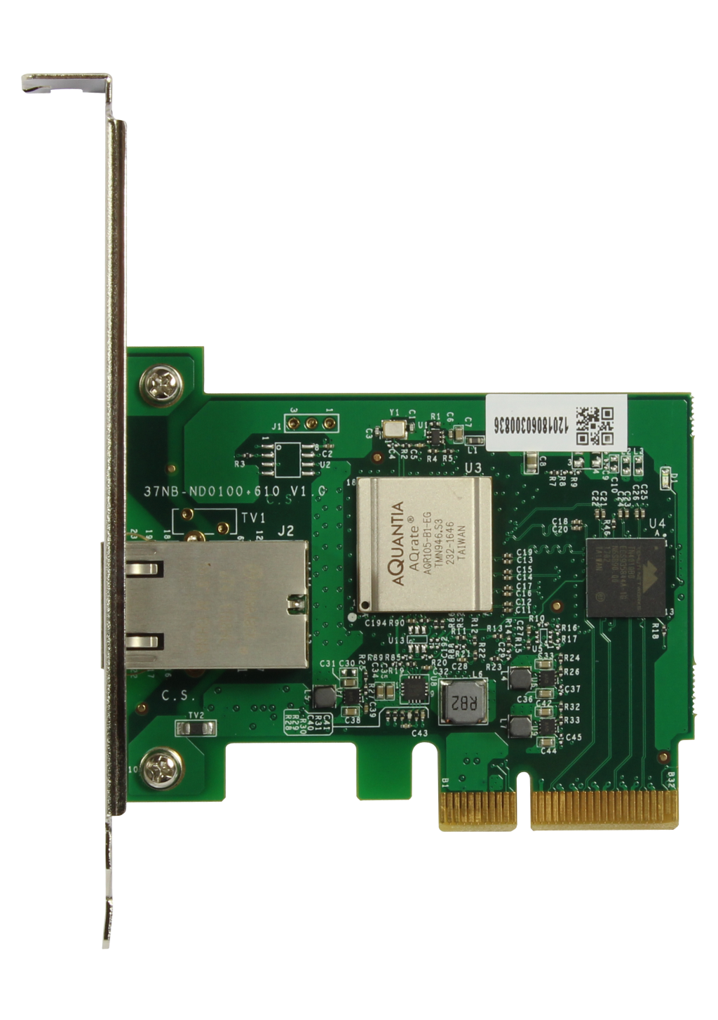 ALLNET ALL0138-1-10G-TX  / PCIe X4 Single 100Mbit/1G/2.5G/5G/10G TX Card