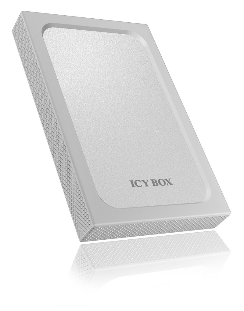 ICY Box Gehäuse,ext.SATA 2,5"/USB 3.0, Alu/silikon, IB-254U3&plus;C ,