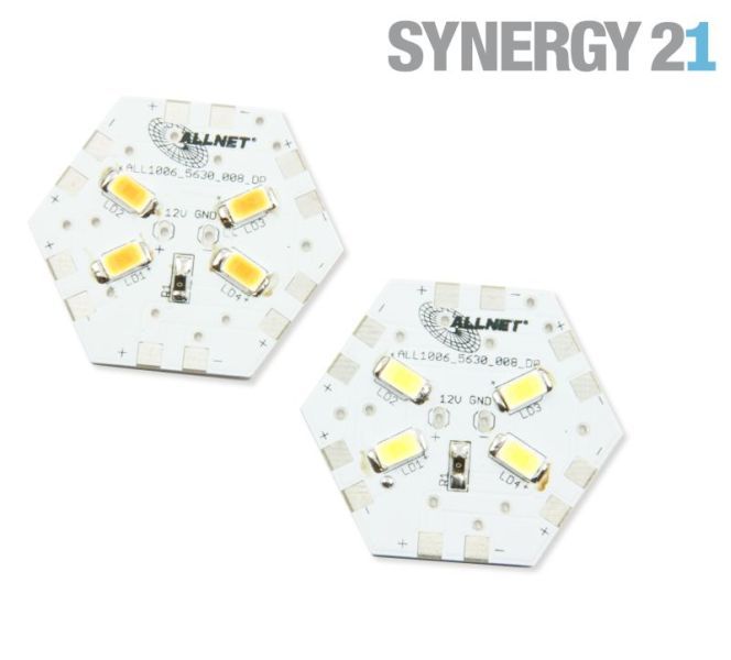 Synergy 21 LED Retrofit G4  4x SMD hideg fehér 5630 Hexaligh
