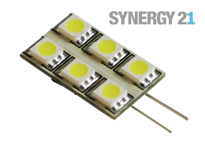 Synergy 21 LED Retrofit G4  6x SMD kaltweiß, rectangle