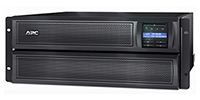 APC USV Smart, X, 3000VA, 6, 2min., ext.Runtime, 19"/Tower, 4HE, LCD, mit Netzwerkkarte