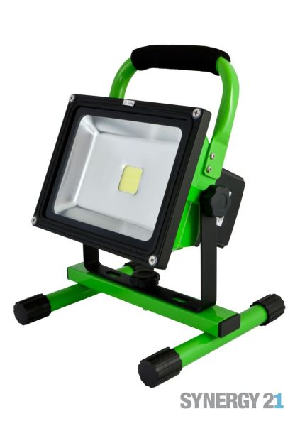 Synergy 21 LED Spot Kültéri reflektor 20W AKKU zöld/Hideg f