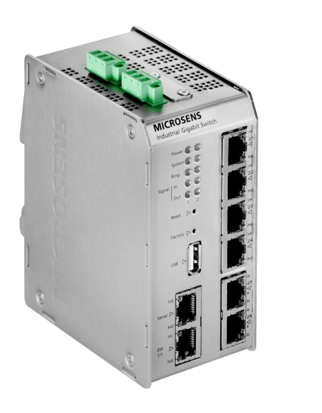 Microsens Profi Line&plus; Industrie Gigabit Ethernet Switch, MS650919PM