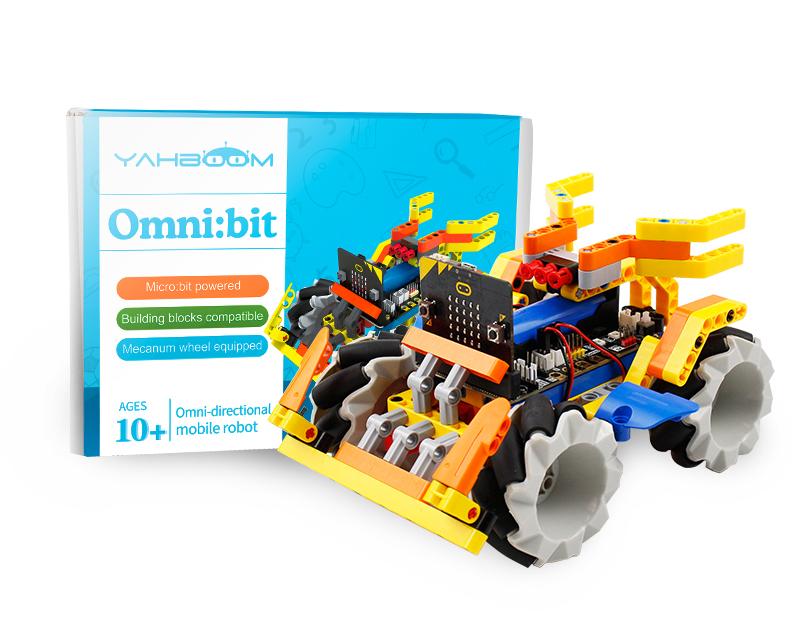 Yahboom omni:bit Building Block Pack &plus; super:bit für micro:bit (ohne micro:bit Board)