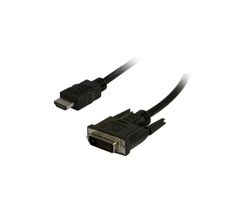 Kabel Video HDMI 1.4 => DVI-D,  3m, Ultra HD 4K*2K 3840*2160@30hz, Synergy21,
