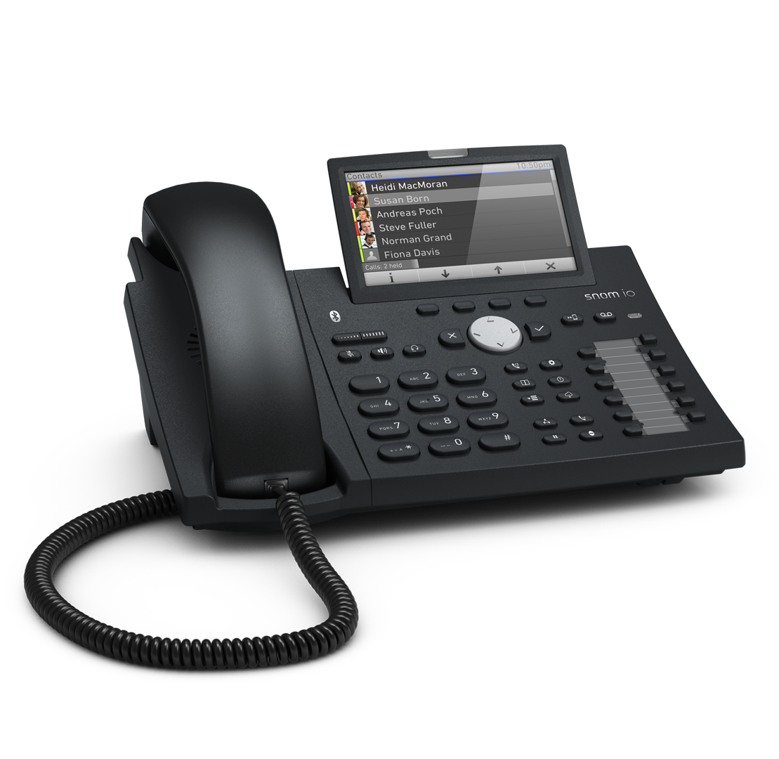 Snom D375 VOIP Telefon (SIP) o. Netzteil