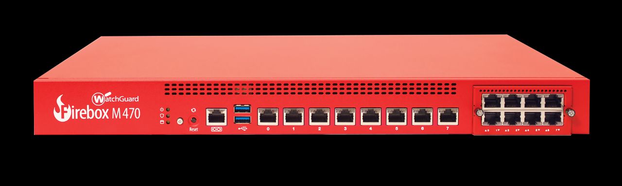 WatchGuard Firebox M470 with 3-yr Total Security Suite