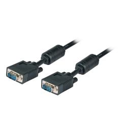Kabel Video VGA, DSUB15, ST/ST, 30m, Schwarz,