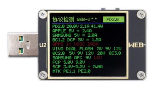 Synergy 21 U2 eco - USB Tester for QC4.0&plus; PD3.0 high power DC Meter 4~24V 5A