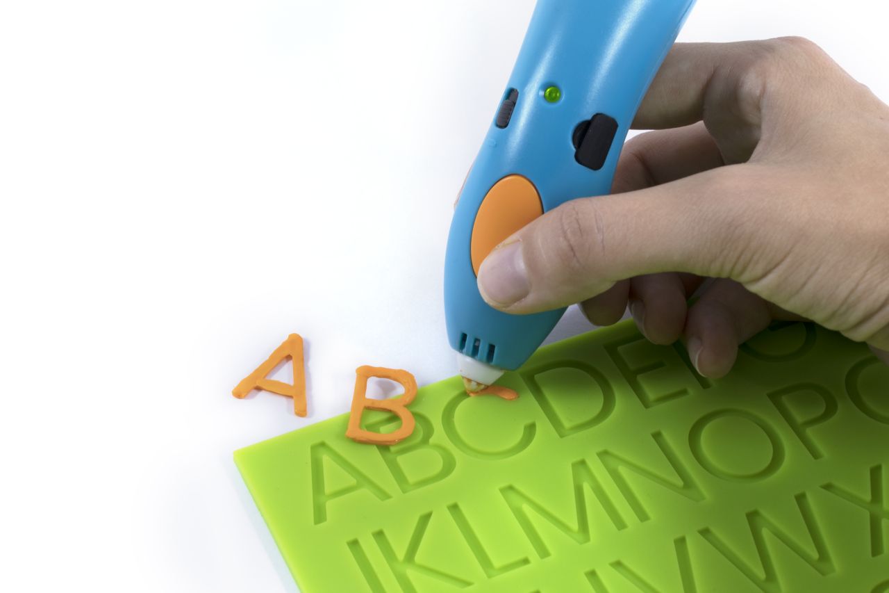 3Doodler Zubehör / Erweiterung Alphabet & Zahlen / "Alphabet Learning Doodleblock"