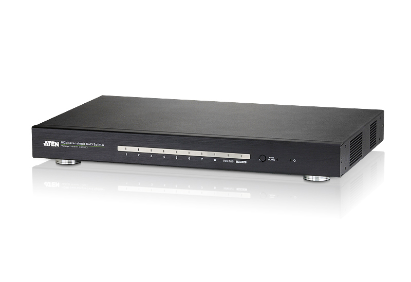 Aten Video Extender/Splitter, HDMI 4K/2K, 8-Port, 1xInput, 8xOutput(1xHDMI&plus; 8xRJ45),