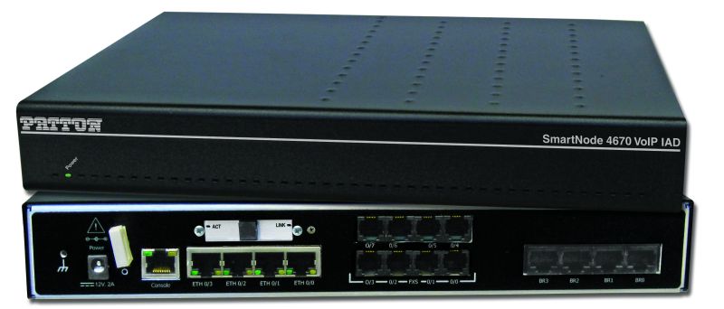 Patton SmartNode 4670, ADSL IAD, 4 BRI