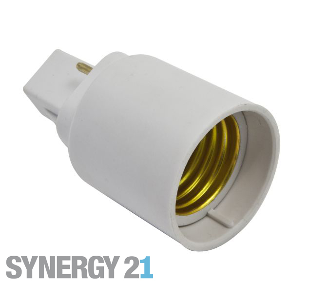 Synergy 21 LED Adapter für LED-Leuchtmittel G24->E27