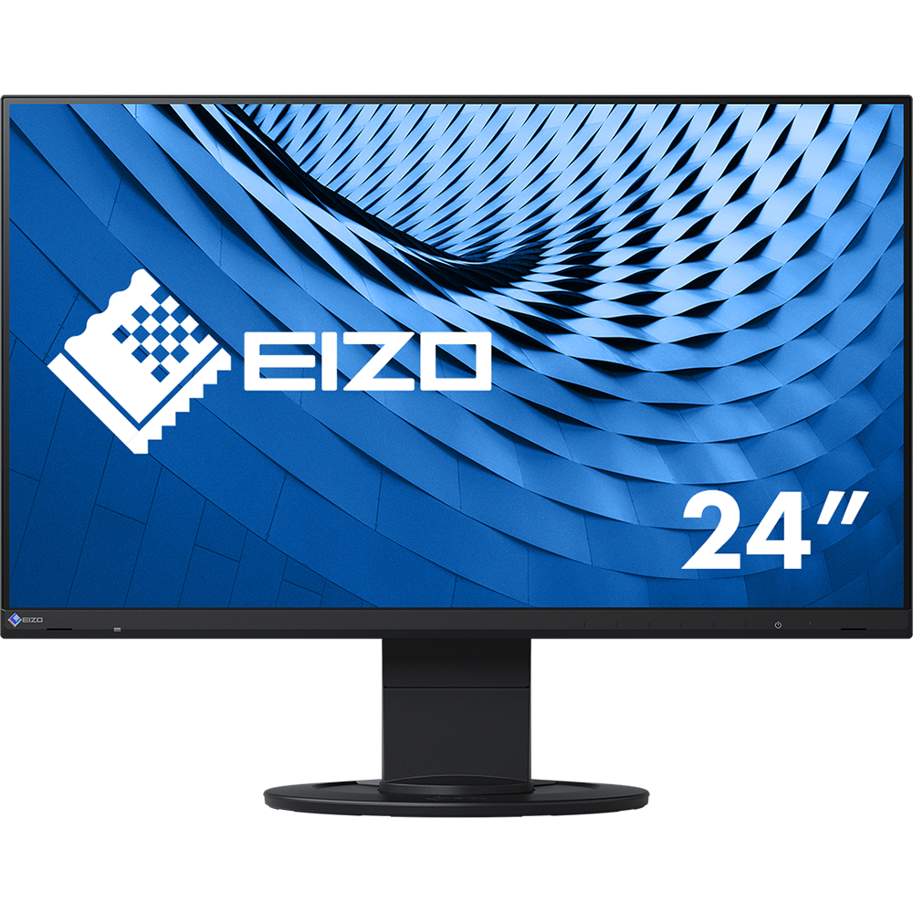 EIZO FlexScan EcoView UltraSlim EV2460-BK Monitor schwarz 24"Zoll, IPS-Panel