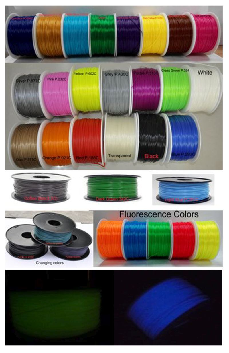 Synergy 21 3D Filament ABS /solid / 3MM/ transparent