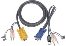 Aten Verbindungskabel SHDB-15,Audio,USB K5084.1,8,2L-5302U,