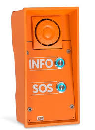 2N EntryCom IP Safety - 2 Ruftaste &plus; 10W Lautsprecher (IP65), Info/SOS-Druck