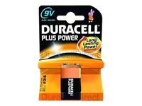Batterien 9V-Block *Duracell* Plus Power