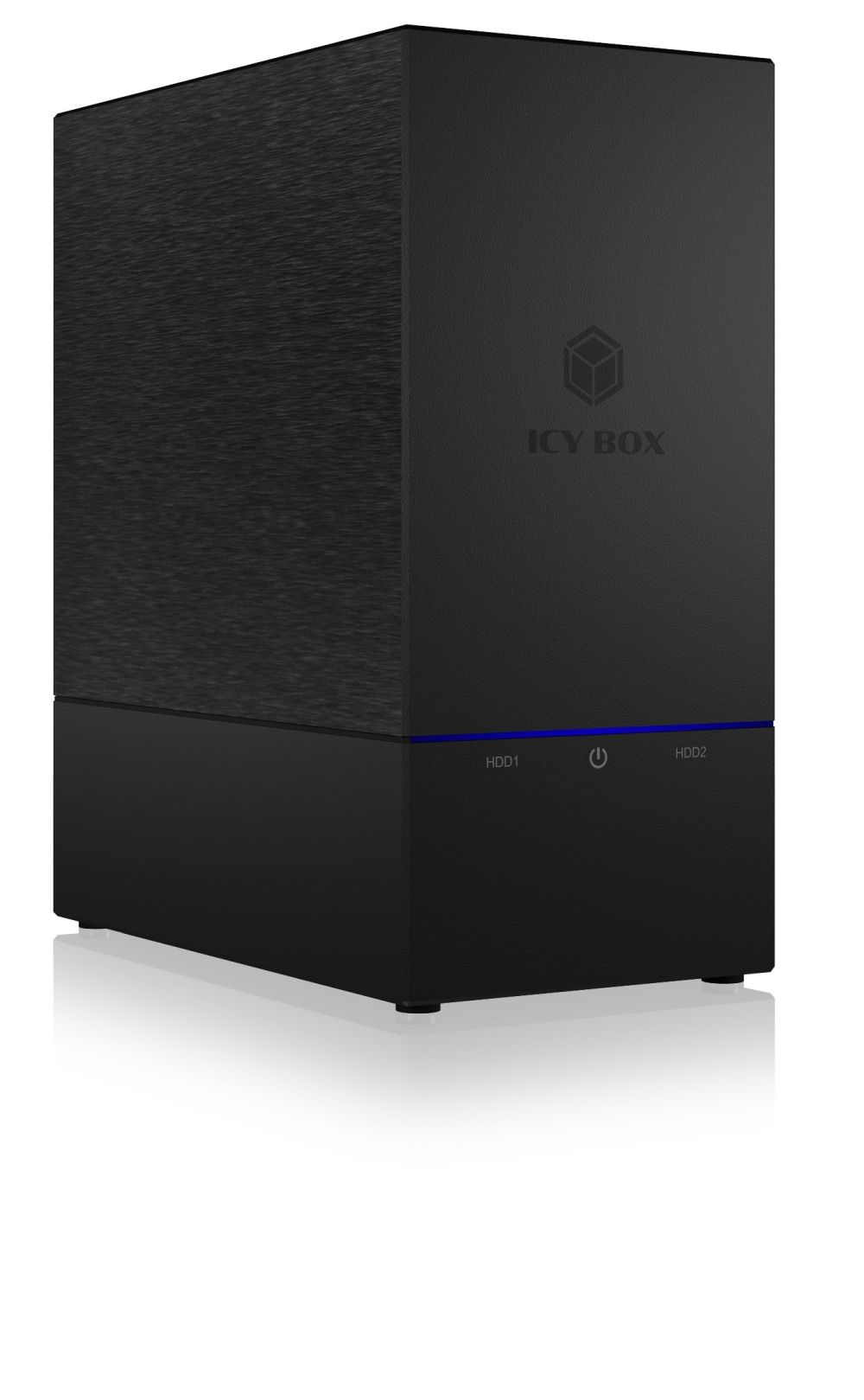 ICY Box Gehäuse,ext.SATA 2,5/3,5" 2x/USB 3.1 Type C, Raid, Black, IB-RD3621-C31,