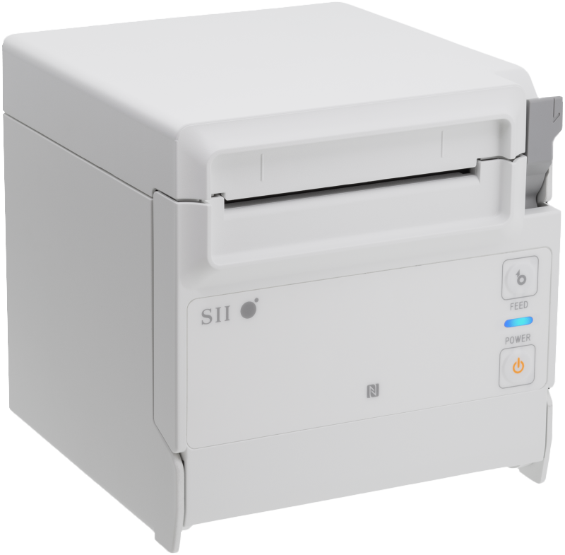 Kassendrucker/Bondrucker Seiko RP-F10, Bluetooth/USB-A, weiß (hellgrau) (RP-F10-W27J1-4 10819)
