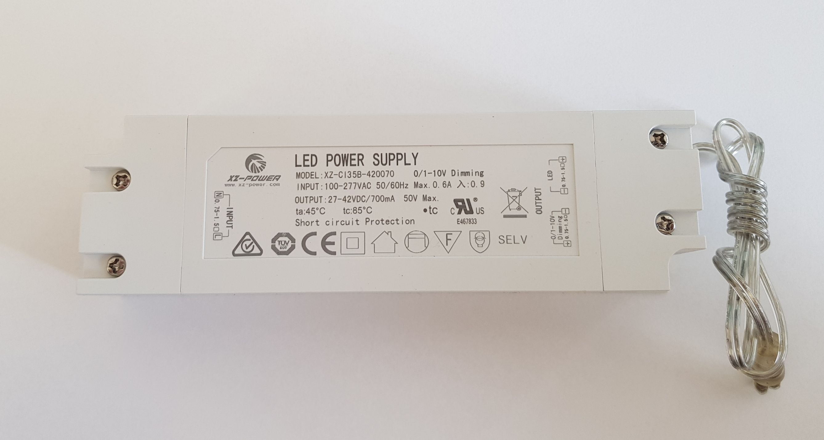 Synergy 21 LED light panel R400 zub Netzteil 0-10V Dimm