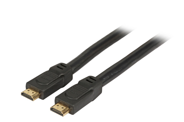 Kabel Video HDMI 2.0, ST/ST,  0.5m, 4K60Hz, schwarz