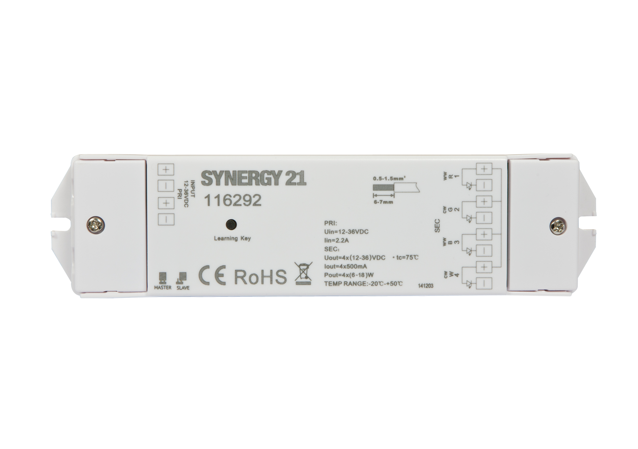 Synergy 21 LED Controller EOS 05 4-Kanal Controller &plus; CC500