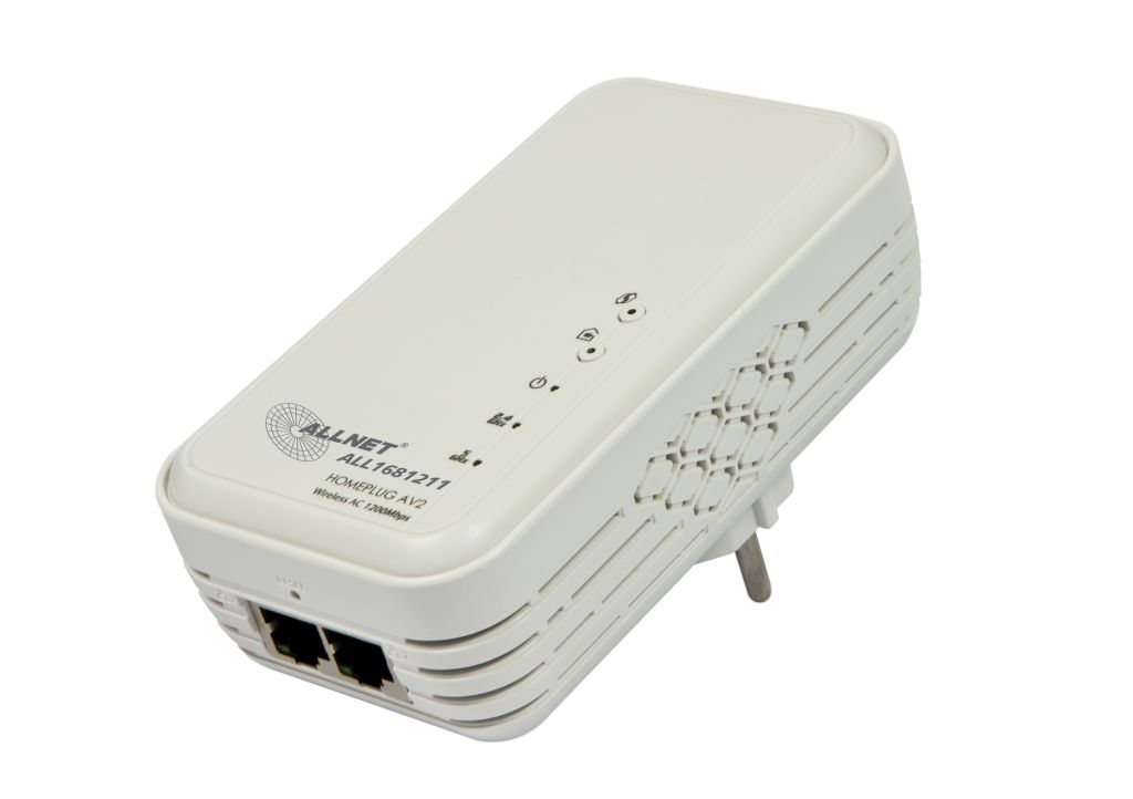 ALLNET Powerline 1200Mbit HomePlugV2 "SmartLink" MIMO mit WiFI AC ALL1681211