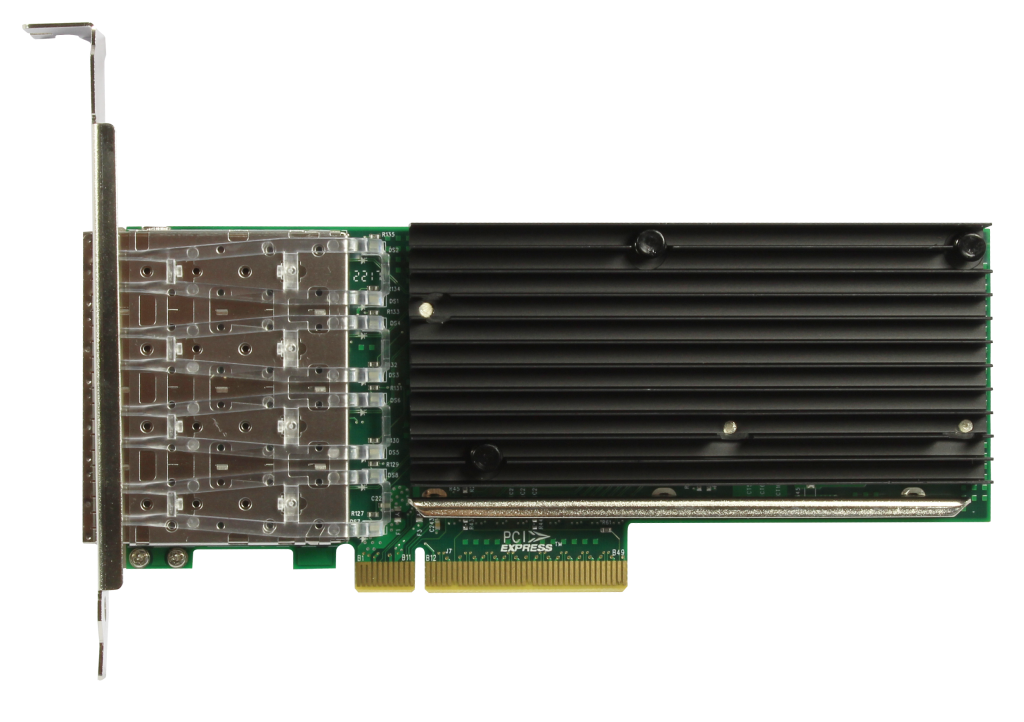 ALLNET ALL0141-4SFP&plus;-10G / PCIe 10GB Quad SFP&plus; Fiber Card Server